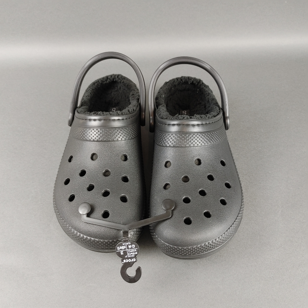 Women's lines Crocs shoes size 12